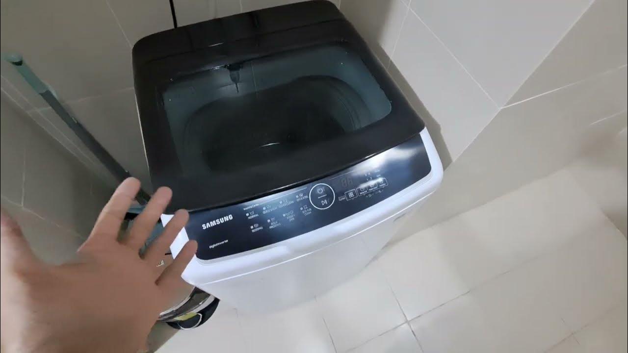 How to Use and Operate Samsung Washing Machine Digital Inverter Topload