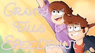 Dipper and Mabel&#39;s 18th Birthday | Gravity Falls Speedpaint