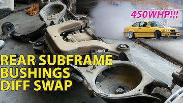450WHP 1JZ E36 GETS NEW REAR SUBFRAME, DIFF & BUSHINGS