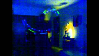 Glowstringing practice - late night session