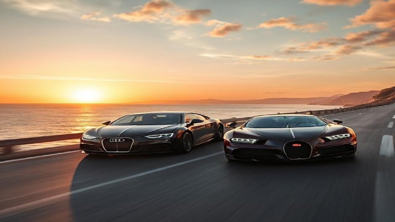 Test Car Racing Audi endurance and speed test (car racing competitions). - YouTube
