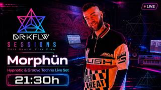 Morphün - Hypnotic &amp; Groove Techno B-Day Live Set | DRKFLW Sessions #029