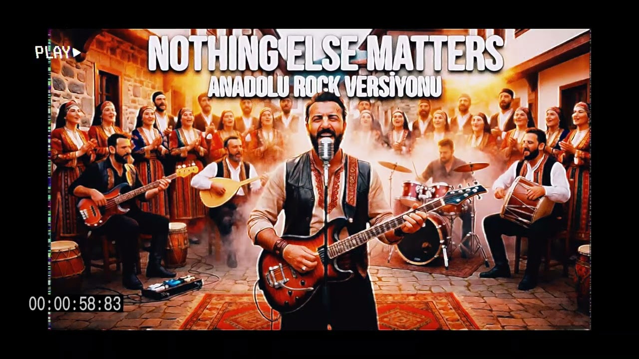 Metallica - Nothing Else Matters but it's Turkish Psychedelic Rock 🎸 (Upbeat Version)