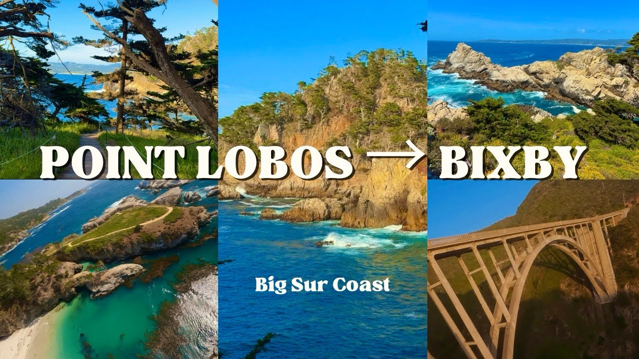 A Day In Point Lobos And Bixby Bridge Drone Shots And Scenic Views Youtube 