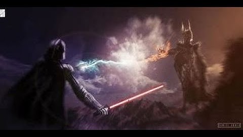LORD SAURON VS DARTH VADER |EPIC EDIT