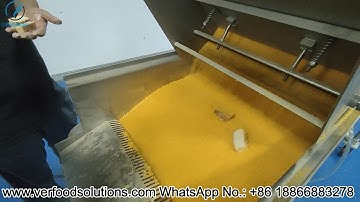400mm Belt Width Breading Machine Soft Bread Crumb Breading Test Video for the Russia Customer