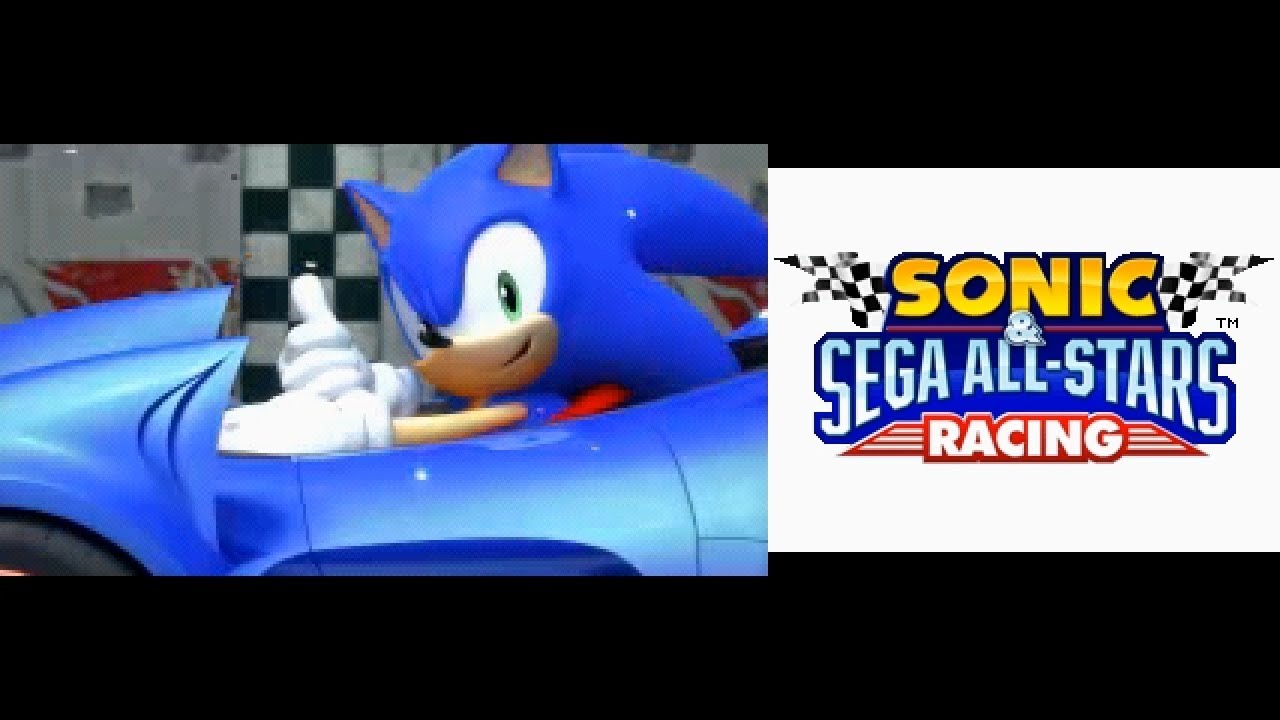 Sonic & Sega All-Stars Racing DS - 2 Player Online Wiimmfi Races (Real DS Capture)