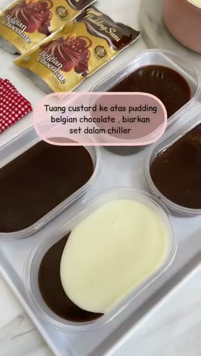 pudding nutrijell belgian chocolate