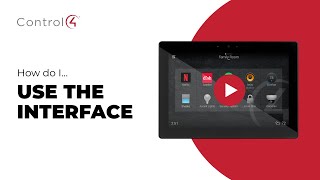 How Do I Use the Control4 Interface screenshot 4