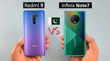 Redmi 9 vs Infinix Note 7 Full Comparison with Complete Specifications