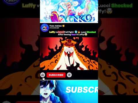 Luffy vs Lucci 🔥 | Gear 5 Ka Power Dekho