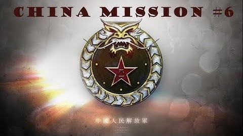 Command Conquer Generals: China Mission 6 (Brutal Difficulty)