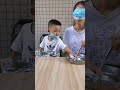 Mom vs Clever Kid – Who Wins the Money Game? 😂 #CleverKid #FunChallenge #BlindfoldChallenge #viral
