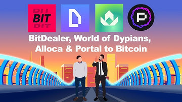 💰 Inside 4 Crypto Projects Making Waves 🌊 — BitDealer, Dypians, Alloca, Portal💰 CryptoAssist 💰