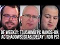 Df direct weekly 163 ghost of tsushima pc tested big changes at sony gta 6 delay red dead pc