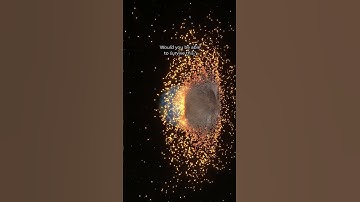 Ganymede vs. Earth (1M Particles) 💥😨 #spacesim