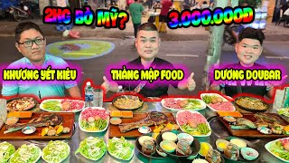 Khi Thánh Ăn Team Lâm Vlog Càn Quét 2 Kí Bò Nhận Thưởng 3 Triệu Cùng Dương Doubar Và Khương Yết Kiêu