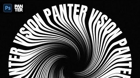 How to Create Twirly Text Effect in Photoshop