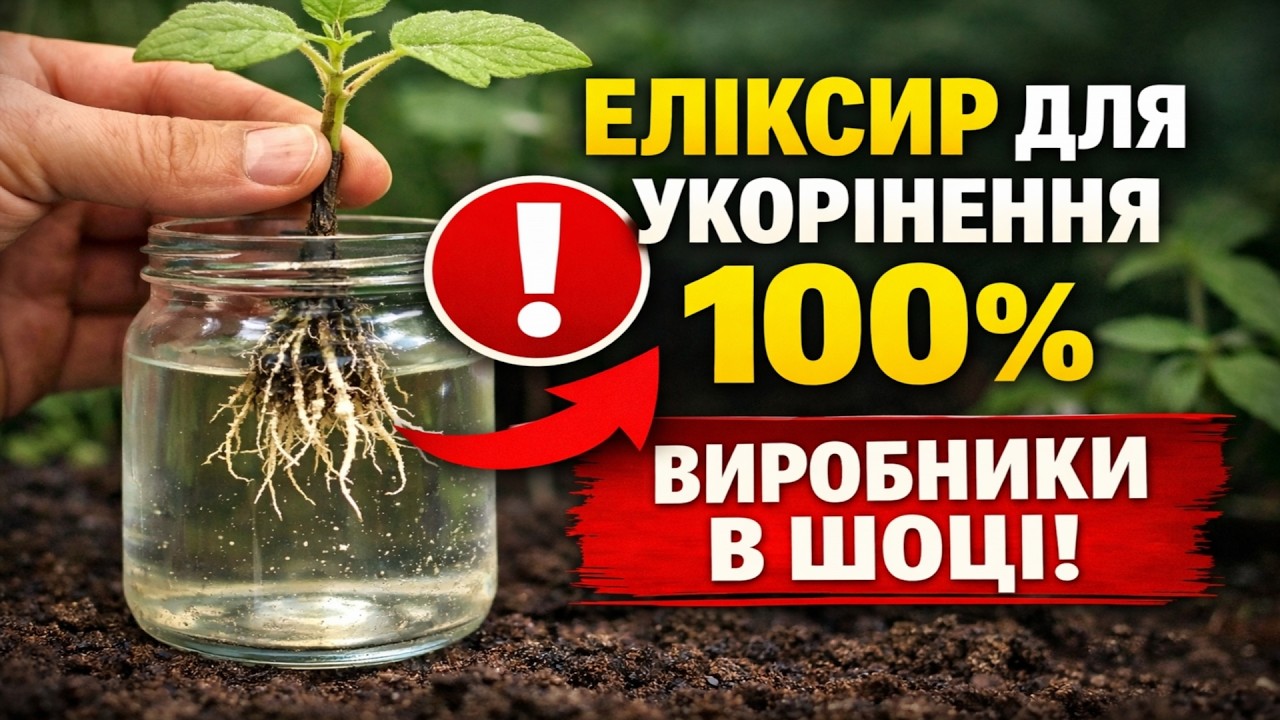 Виробники Корневіну БЛАГАЮТЬ видалити це відео! Копійчаний еліксир для стовідсоткового вкорінення р