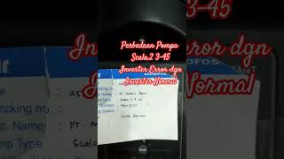 Perbedaan Inverter Pompa Scala.2 3-45 Yang Error dengan Yang Normal