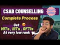 CSAB Counselling Procedure  Best Choice filling Order   Registration Fee  IMPDates  Cutoff