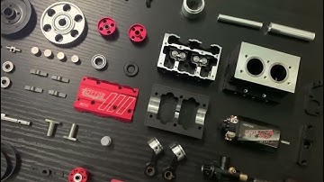 How to  DIY Build a Nitro 4 Stroke 2 Cylinder Engine Kit That Runs?| Stirlingkit