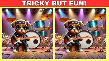 Spot the Difference | Only the Sharpest Eyes Can Find 3 Differences in These Cute Animals! 👀🐾