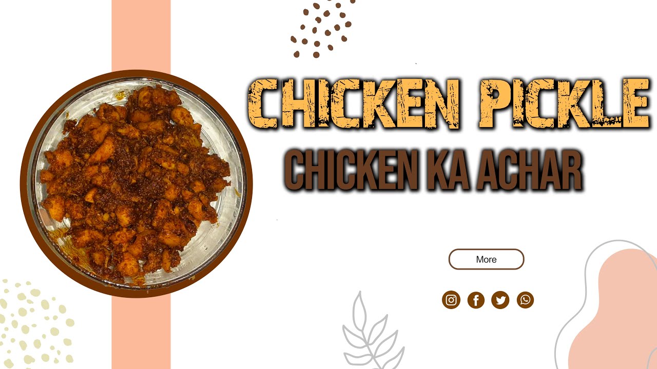 Chicken Pickle Recipe In Hindi Indian Achari Chicken Recipe Chicken Achar Recipe In Urdu 2021 Youtube