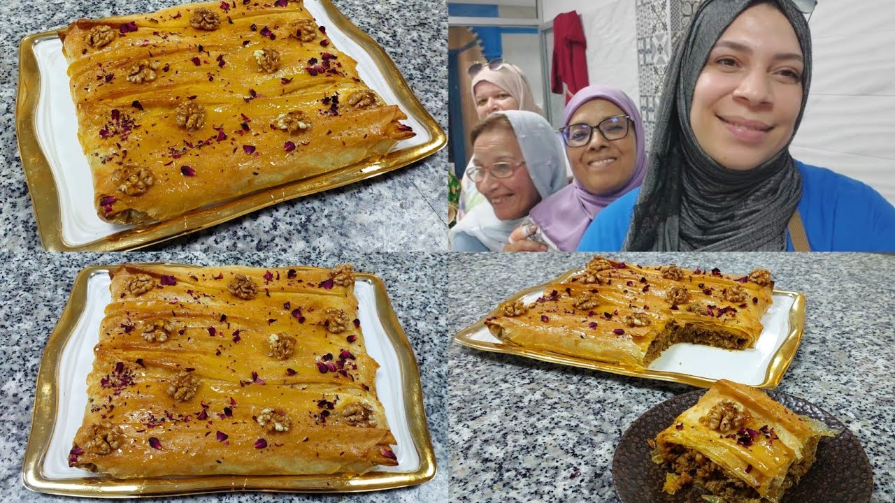 بسطيلة صيفية بالكفتة بشكل جديد😉ولا في الأحلام أخف وألذ وأسرع بسطيلة مع شوية ديال الكواليس👌🇲🇦