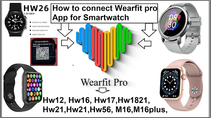 How to Connect Wearfit Pro APP form SmartWatch ! Hw12, N76, M16, Hw37, Any Android Phone #2022 Dubai