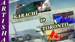 Back to Toronto | Karachi to Toronto | Etihad airways | travelling in Covid