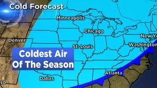 Arctic blast brings snow, unseasonably cold temperatures