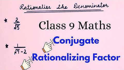 How to Rationalise the Denominator || Rationalisation || Class 9 Maths || Number System || CBSE