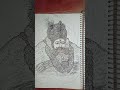 😍🙏 Teen Baan Ke Dhari 🚩 Khatu Shyam Baba 🥰😍 #shorts #khatushyam #art #sketch #drawing #trending