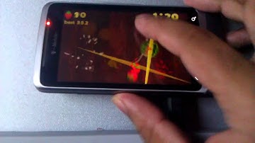 T-Mobile G2 Review- 720p HD Video Test - Screen Test - Vanilla Android