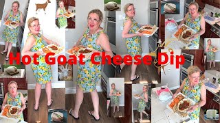 How to Make Hot Goat Cheese Dip 4-24-20 Lisa's Recipe of the Day