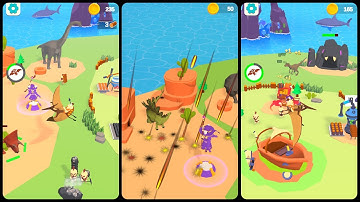 Chop Lumber : Dino Island Mobile Game | Gameplay Android & Apk