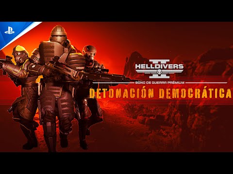 Helldivers 2 - Nuevo Bono de Guerra Premium: Detonación Democrática | PlayStation España