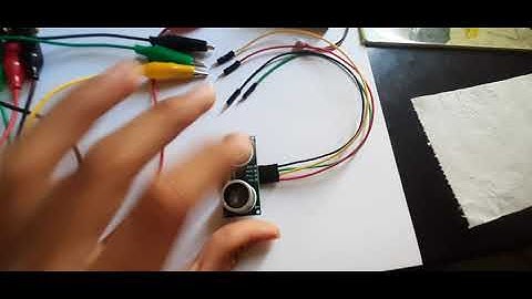 Tutorial Micro bit sensor ultrasonido