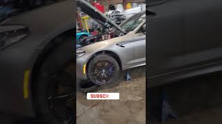 BMW M5 FAIL! #justrolledin #carfails #bmwm5 #f90m5