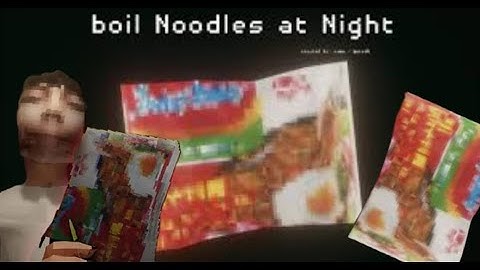 Sono andato a prendere i (NOODLES) è successo il peggio