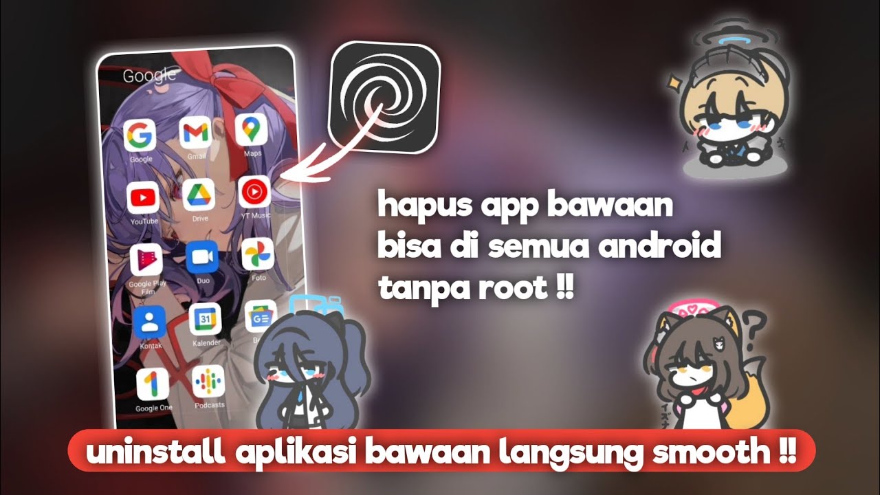 Cara hapus aplikasi bawaan di semua android dengan menggunakan brevent ...