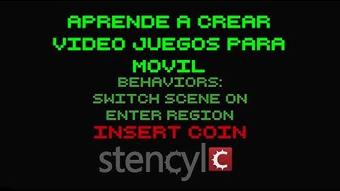 Curso Stencyl en español: Comportamientos