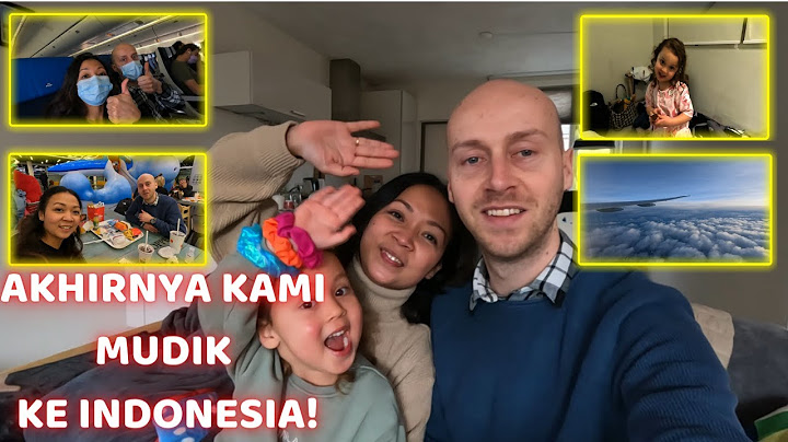 MUDIK KE INDONESIA DIMULAI PART 1 | SUAMI BULE TIDAK TIDUR SELAMA 14 JAM DI PESAWAT