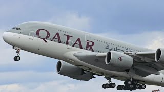 London Heathrow Lhr Flight Departing From Runway 27L.