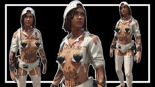 GTA Online: Ripped Shirt (Magic Top) Female BEFF Outfit - PS4/xbox