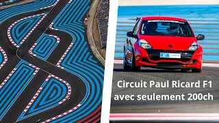 Avec seulement 200ch sur le Paul Ricard F1 😱