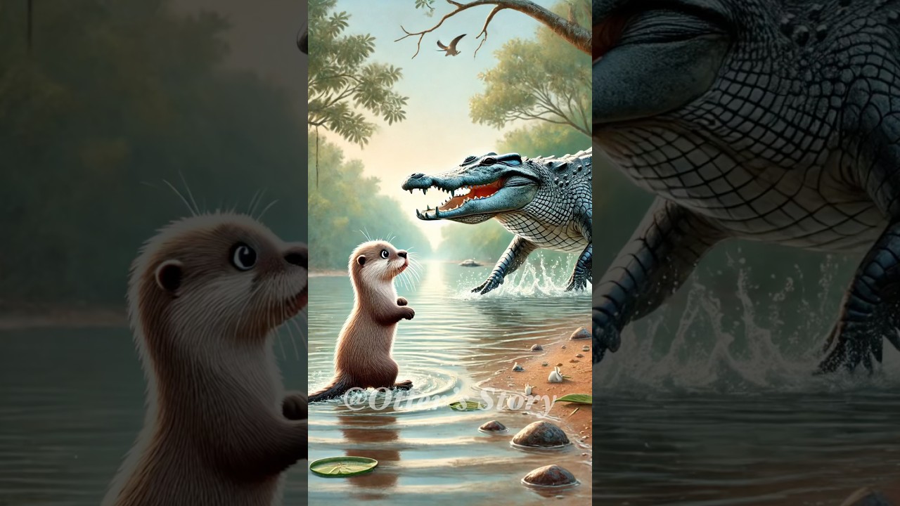🌲“Baby Otter’s Adventure in the Forest” 