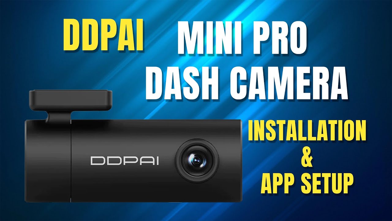 ddpai mini pro front dash cam car camera - alhazmi telecom - الحازمي  للاتصالات