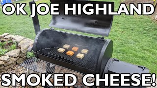 Smoked Cheese on Oklahoma Joe's Highland | Beginner's BBQ